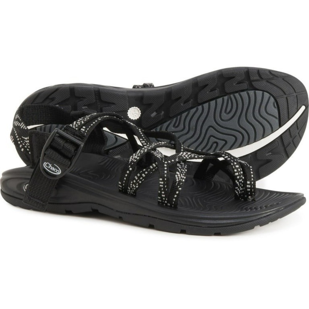 Chaco‎ Sandals Women's Size 8  Z/Volv X2 Sport Comfort Cushioned Black